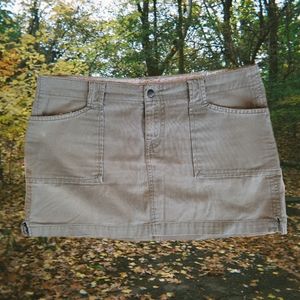 Lucky Brand Cargo Mini Skirt